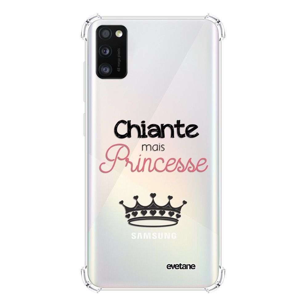 Evetane - Coque Samsung Galaxy A41 anti-choc souple avec angles renforcés transparente Chiante mais princesse Evetane - Coque, étui smartphone