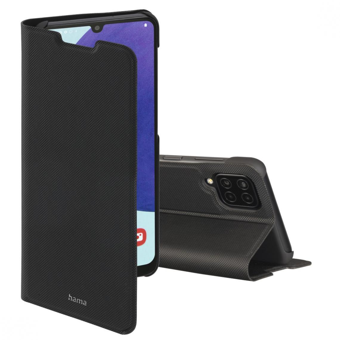 Hama - Etui portefeuille "Slim Pro" pour Samsung Galaxy A22 4G - Coque, étui smartphone