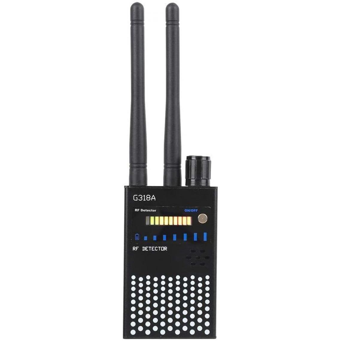Chrono - Détecteur Anti-Espion ABS Noir Haute sensibilité détecteur GPS caméra détection de téléphone Portable 110-220Vï¼noirï¼ - Autres accessoires smartphone