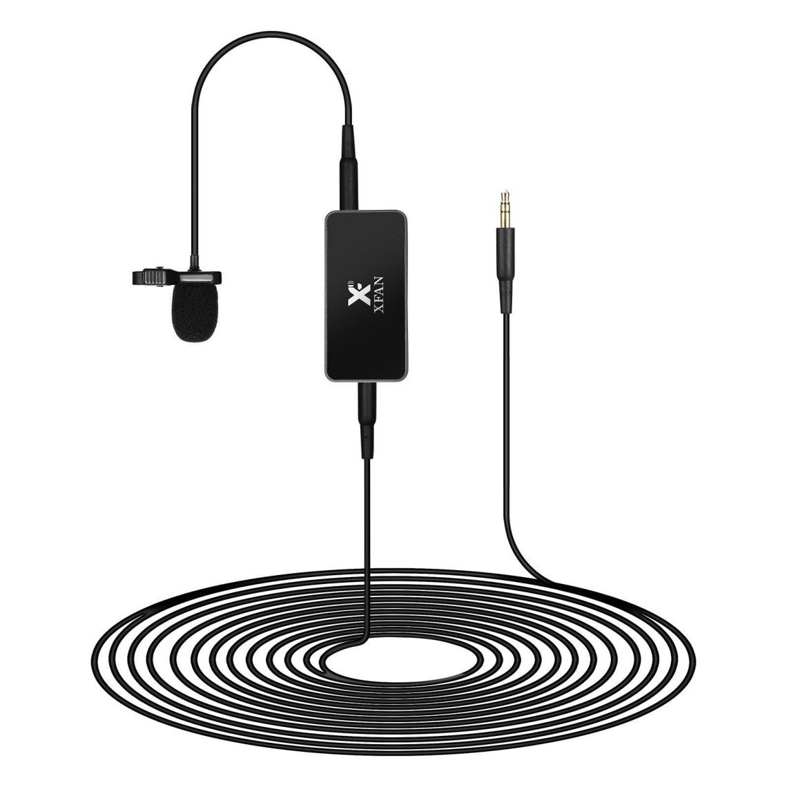 Justgreenbox - Câble de micro à condensateur filaire à clipser pour microphone cravate omnidirectionnel AIR longueur 6 m - 1005001876806040 - Micros studio
