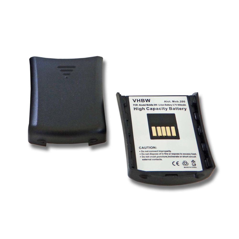 Vhbw - vhbw 2x Li-Ion batteries 800mAh (3.7V) pour téléphone fixe sans fil Alcatel Mobile Reflexes 200 comme 3BN67137AA. - Batterie téléphone
