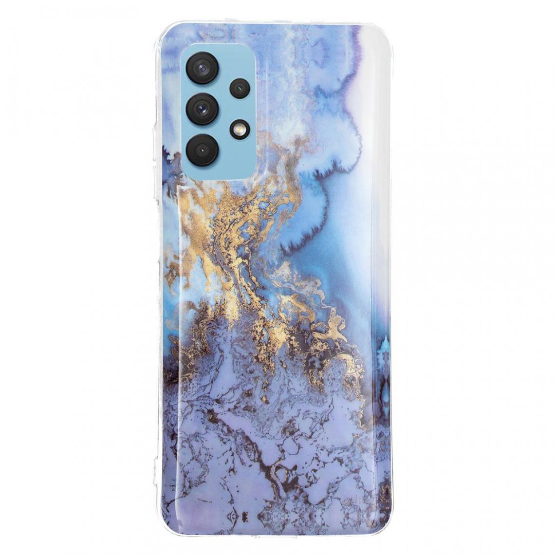Other - Coque en TPU Impression de motifs de marbre anti-rayures IMD Océan bleu pour votre Samsung Galaxy A32 4G (EU Version) - Coque, étui smartphone