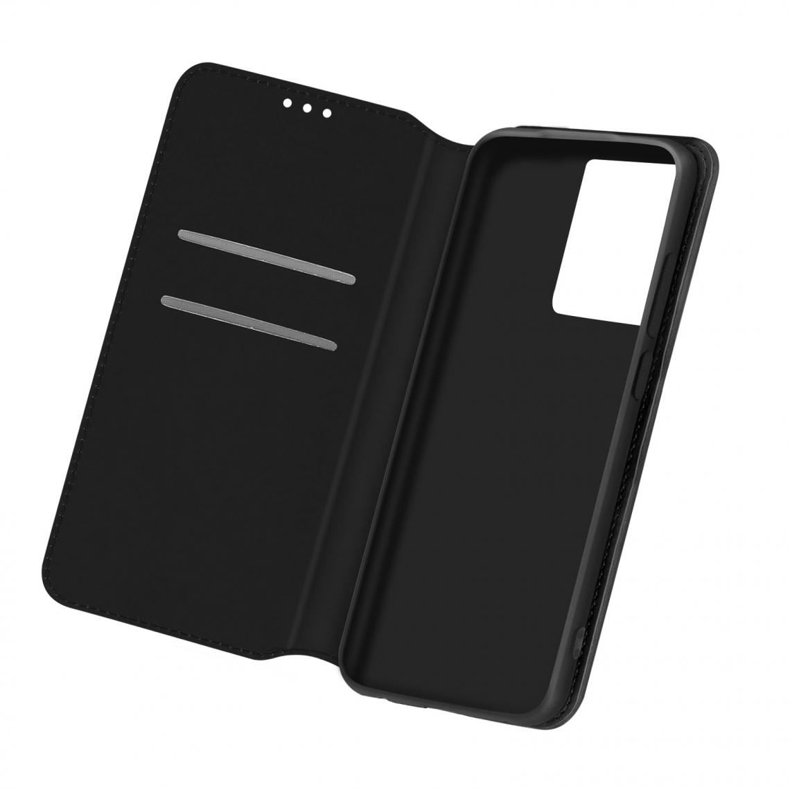 Avizar - Housse Samsung Galaxy S21 Ultra Étui Folio Portefeuille Fonction Support Noir - Coque, étui smartphone