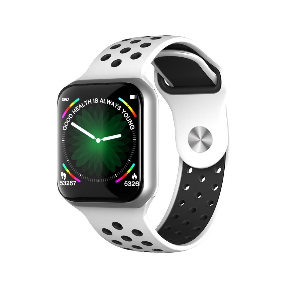 Wewoo - Montre connectée F8 1,3 pouces écran couleur IPS Smart Watch IP67 étancherappel d'appel de soutien / surveillance de la fréquence cardiaque / pression artérielle / du sommeil Blanc - Montre connectée