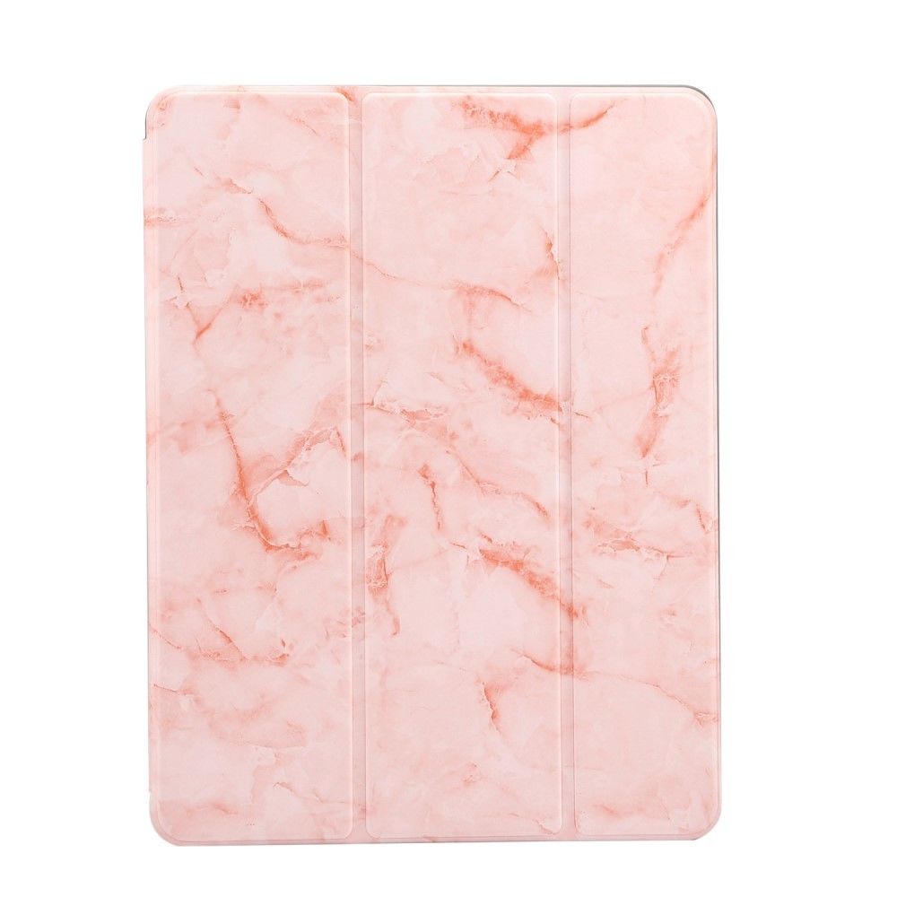 marque generique - Etui en PU tri-fold intelligent marbre rose pour votre Apple iPad 9.7-inch/Air 2/Air - Autres accessoires smartphone