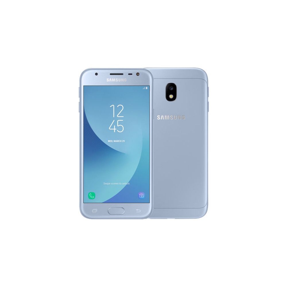 Samsung - Samsung Galaxy J3 (2017) Bleu Single SIM SMJ330F - Smartphone Android