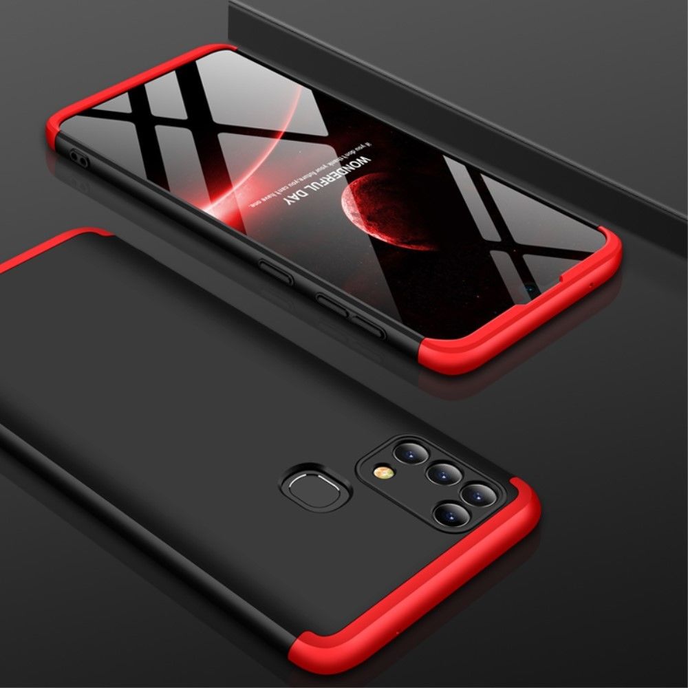 Generic - Coque en TPU 3 pièces détachables mates noir/rouge pour votre Samsung Galaxy M31 - Coque, étui smartphone