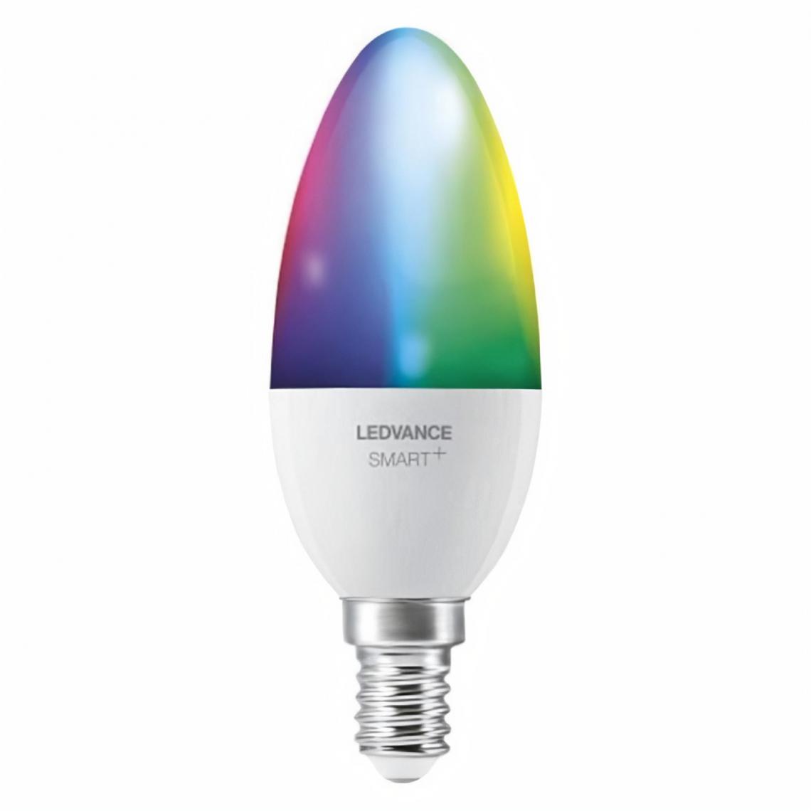 Ledvance - LEDVANCE BTE1 Ampoule Smart+ WIFI FLAMME DEPOLIE 40W E14/COULEUR CHANGEANTE - Lampe connectée