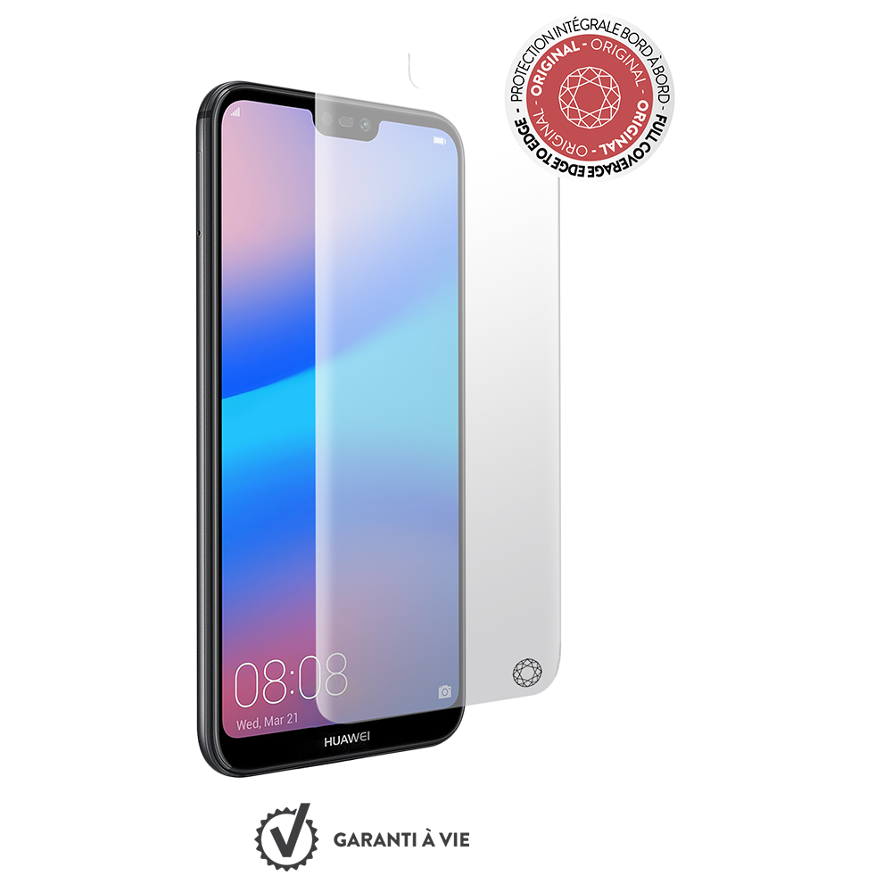 Force Glass - Verre trempé P20 Lite - Transparent - Protection écran smartphone