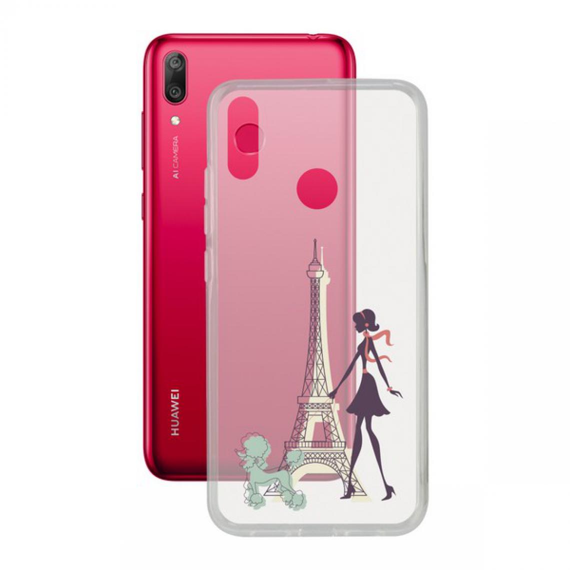 Uknow - Protection pour téléphone portable Huawei Y7 2019 Contact Flex France TPU - Coque, étui smartphone