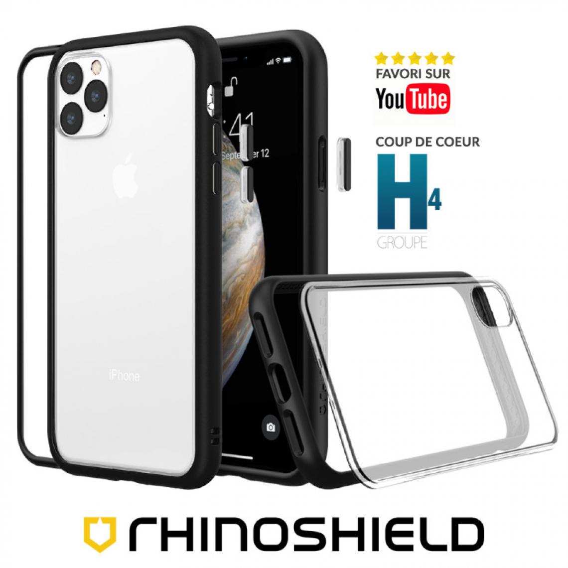 Rhinoshield - COQUE MODULAIRE MOD NX™ NOIRE POUR APPLE IPHONE 13 PRO (6.1) - RHINOSHIELD™ - Coque, étui smartphone