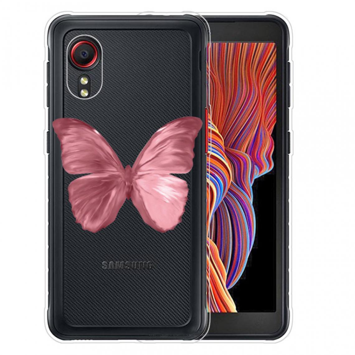 Other - Coque en TPU Impression de motifs bien protégée souple papillon pour votre Samsung Galaxy Xcover 5 - Coque, étui smartphone