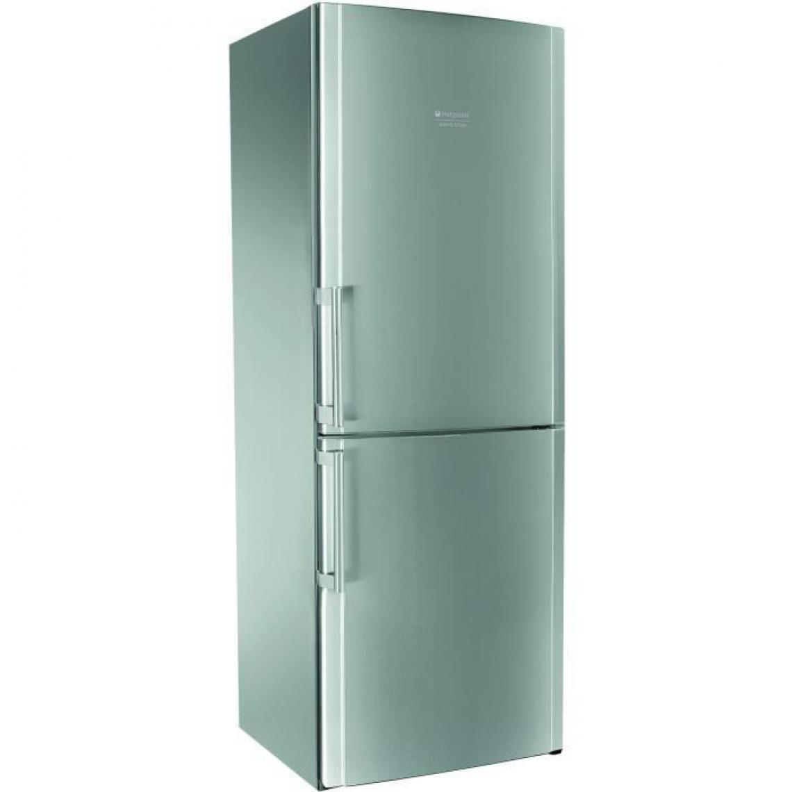 Hotpoint - HOTPOINT HA70BI31S - Réfrigérateur congélateur bas 462L (309+153) - NO FROST - L75 x H 201,5 - Inox - Réfrigérateur