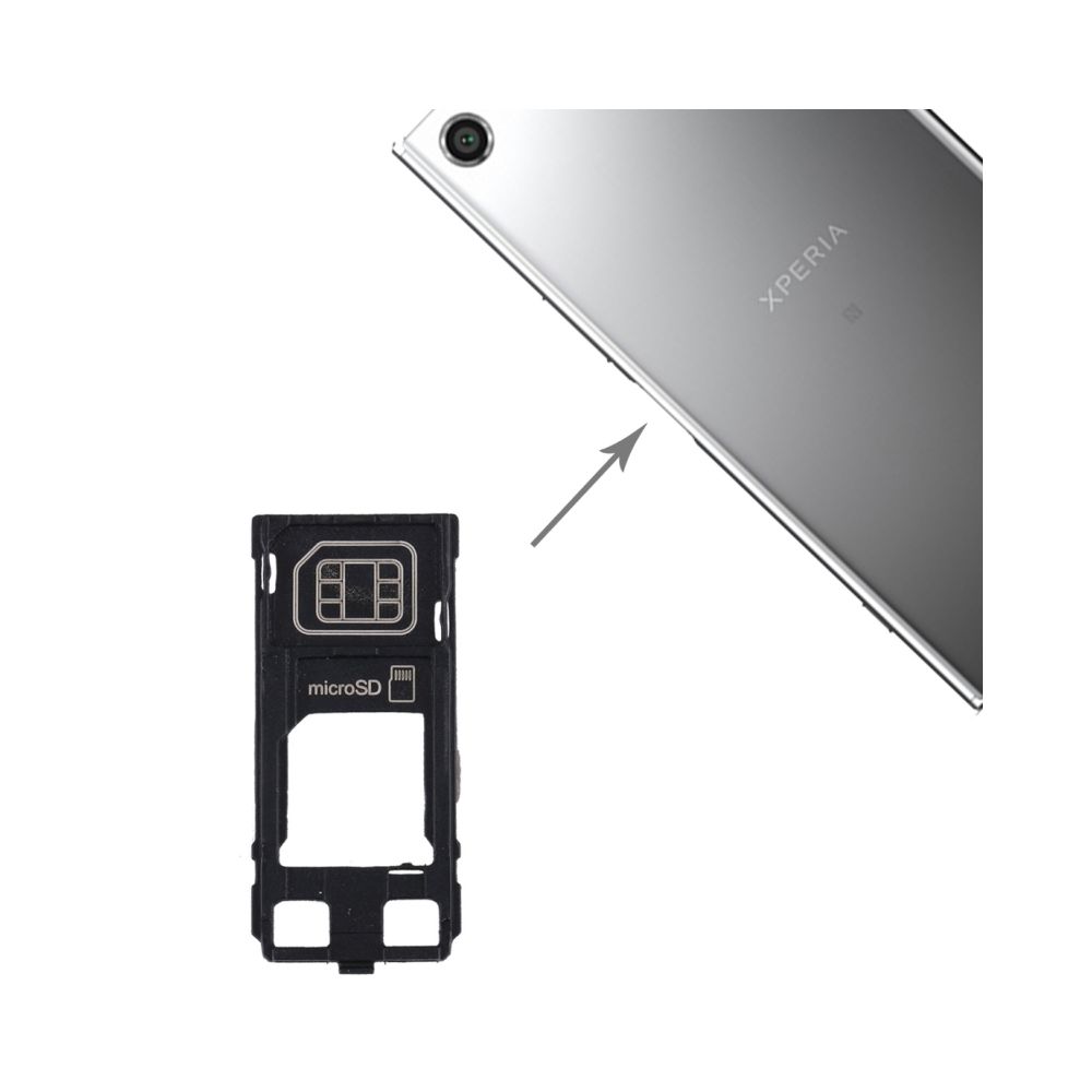 Wewoo - Pour Plateau de carte Sony Xperia X / XZ / X Premium Pièce détachée - Autres accessoires smartphone