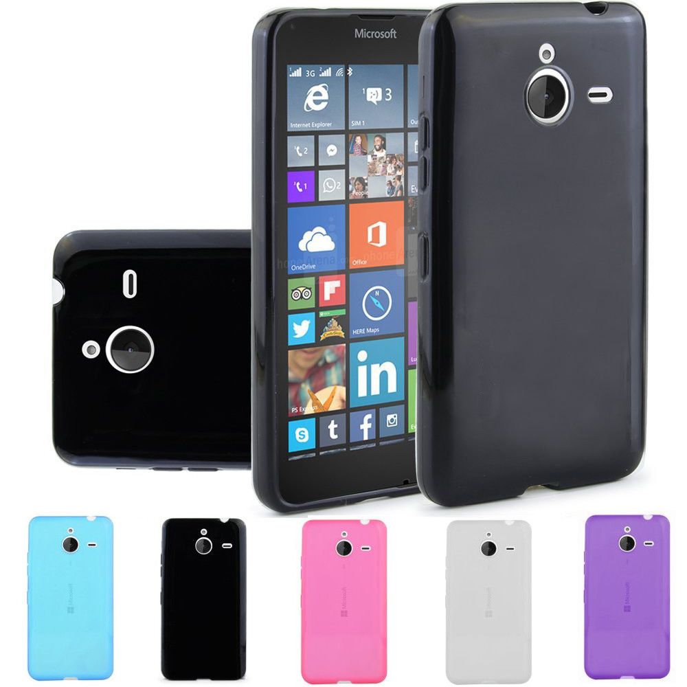 marque generique - Microsoft Lumia 640 XL Housse Etui Housse Coque de protection Silicone TPU Gel Noir - Autres accessoires smartphone