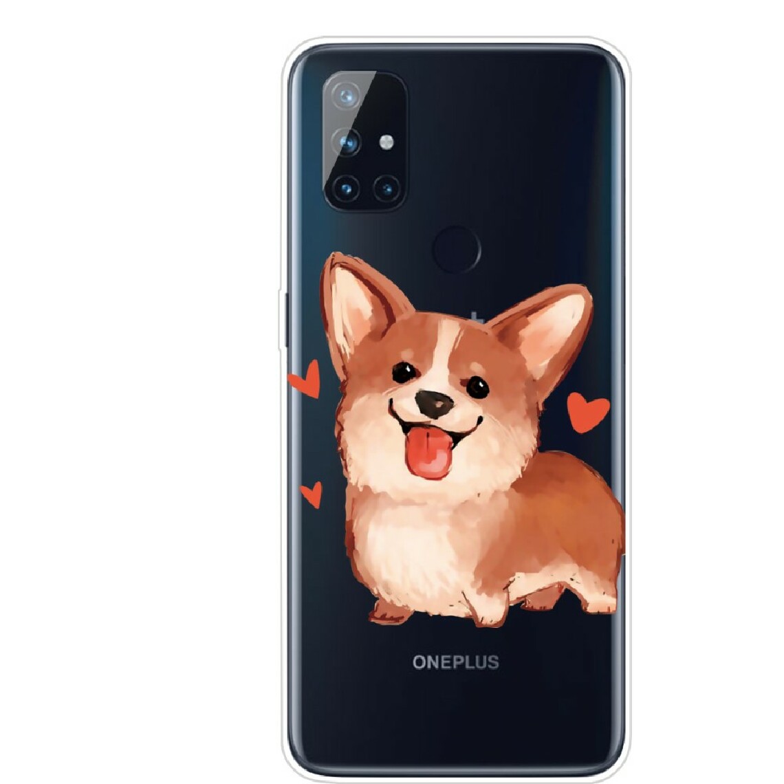 Other - Coque en TPU impression de motifs chien pour votre OnePlus Nord N100 - Coque, étui smartphone