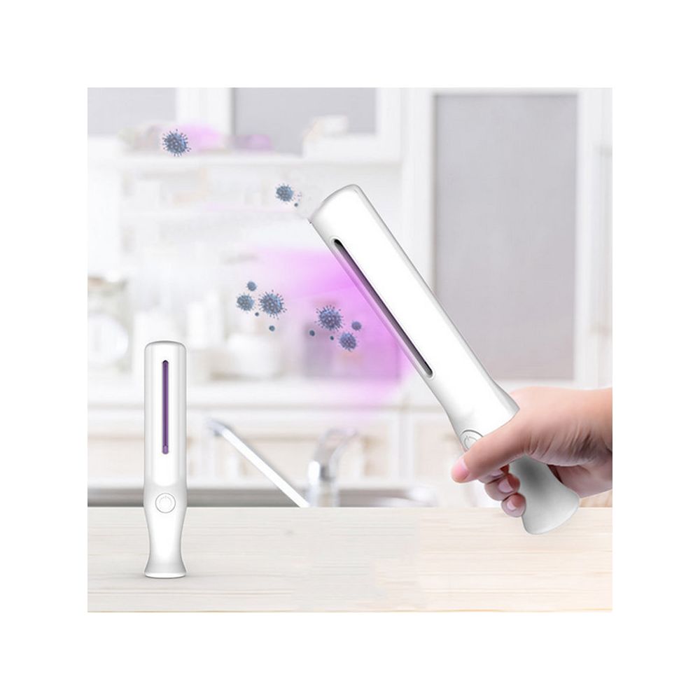 Generic - Lampe de germicide UV portable à main Mini stérilisateur pour bureau à domicile en extérieur - Accessoire entretien des sols