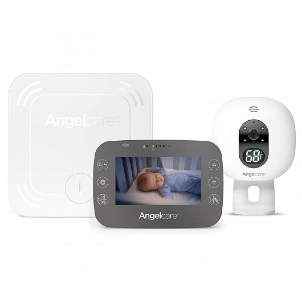 Angelcare - Angelcare Baby Monitor, le moniteur 3-en-1 - Caméra de surveillance connectée