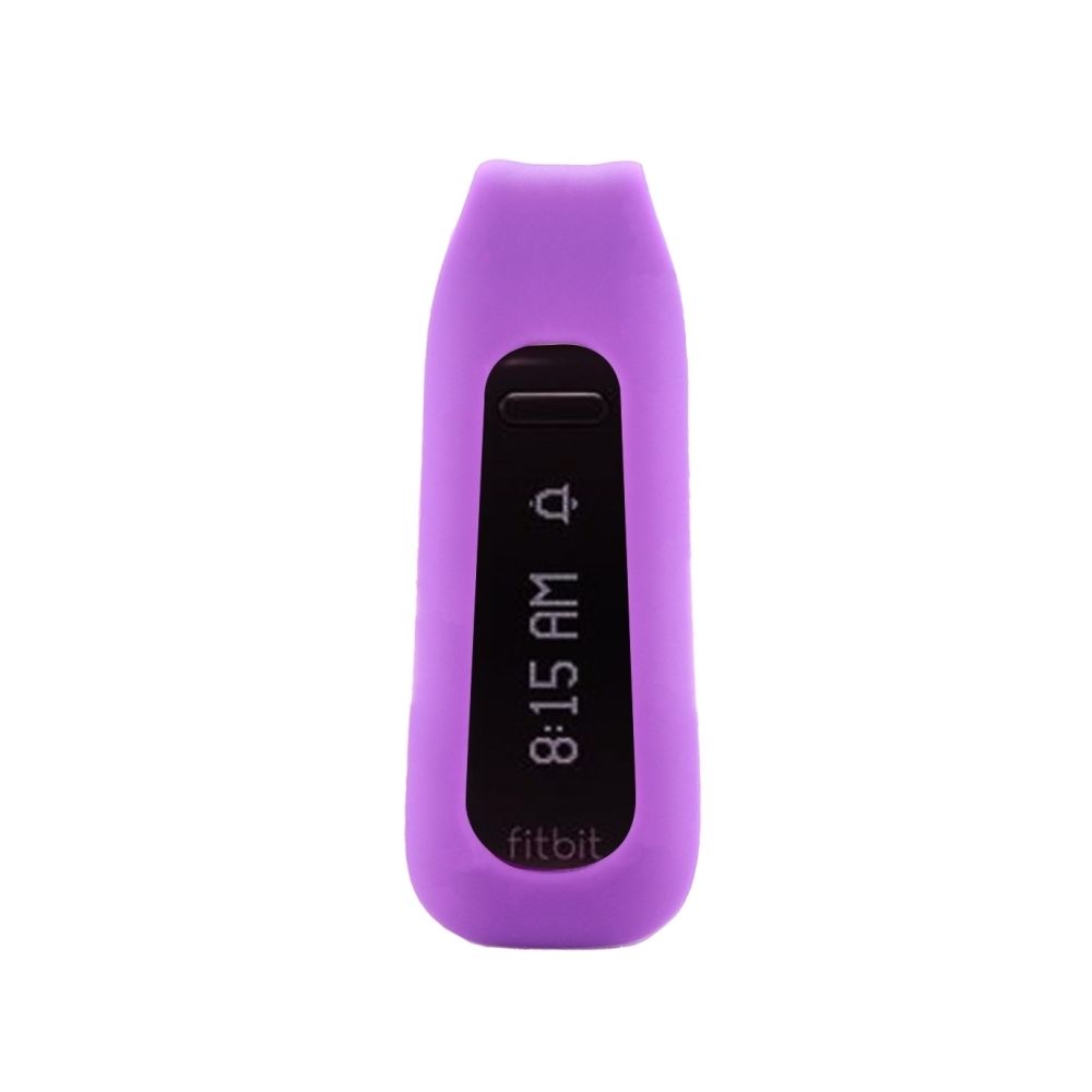 Wewoo - Bracelet Violet pour Fitbit One Smartwatch Style Silicone Clip Case, Taille: 6x2.2x1.5cm - Bracelet connecté