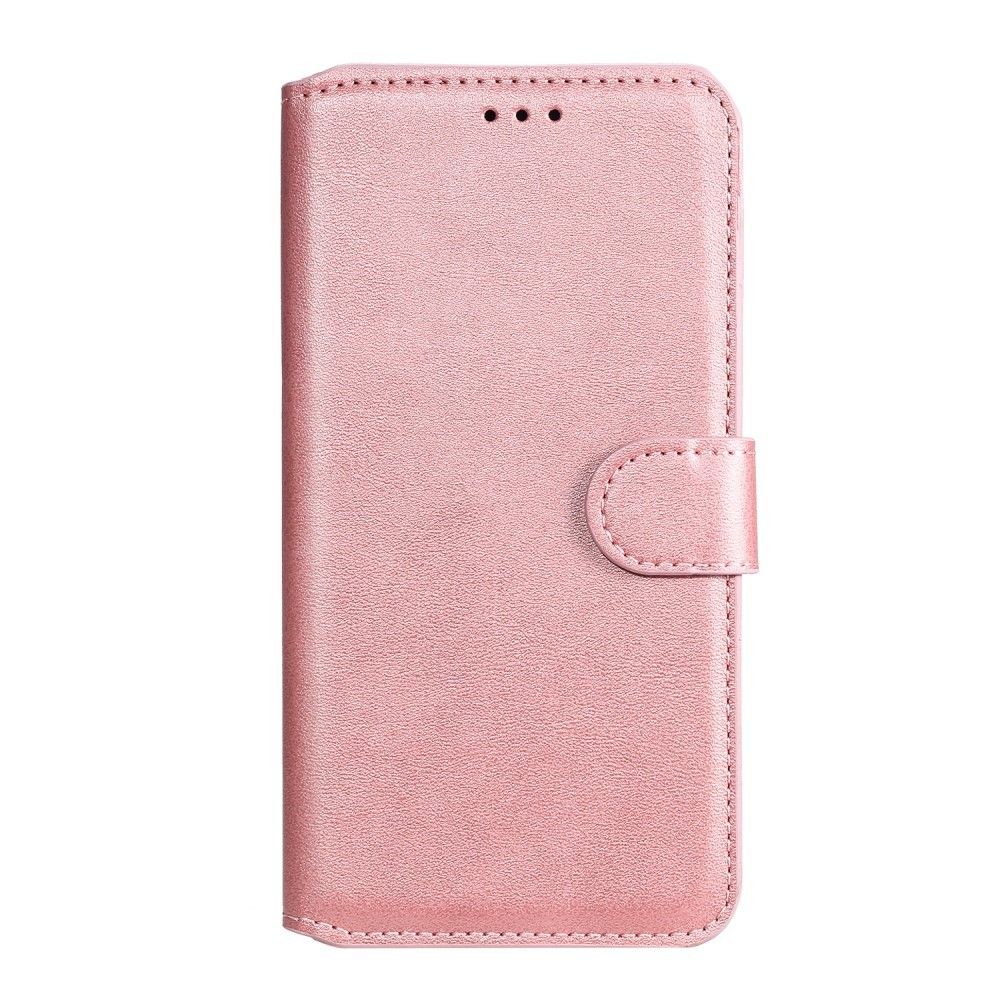 Generic - Etui en PU classiques magnétiques avec support or rose pour votre Xiaomi Redmi Note 9S/9 Pro Max/9 Pro - Coque, étui smartphone