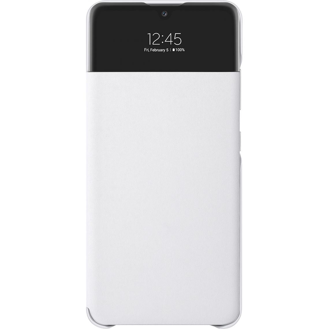 Samsung - Etui Smart S View pour Galaxy A32 4G Blanc - Coque, étui smartphone