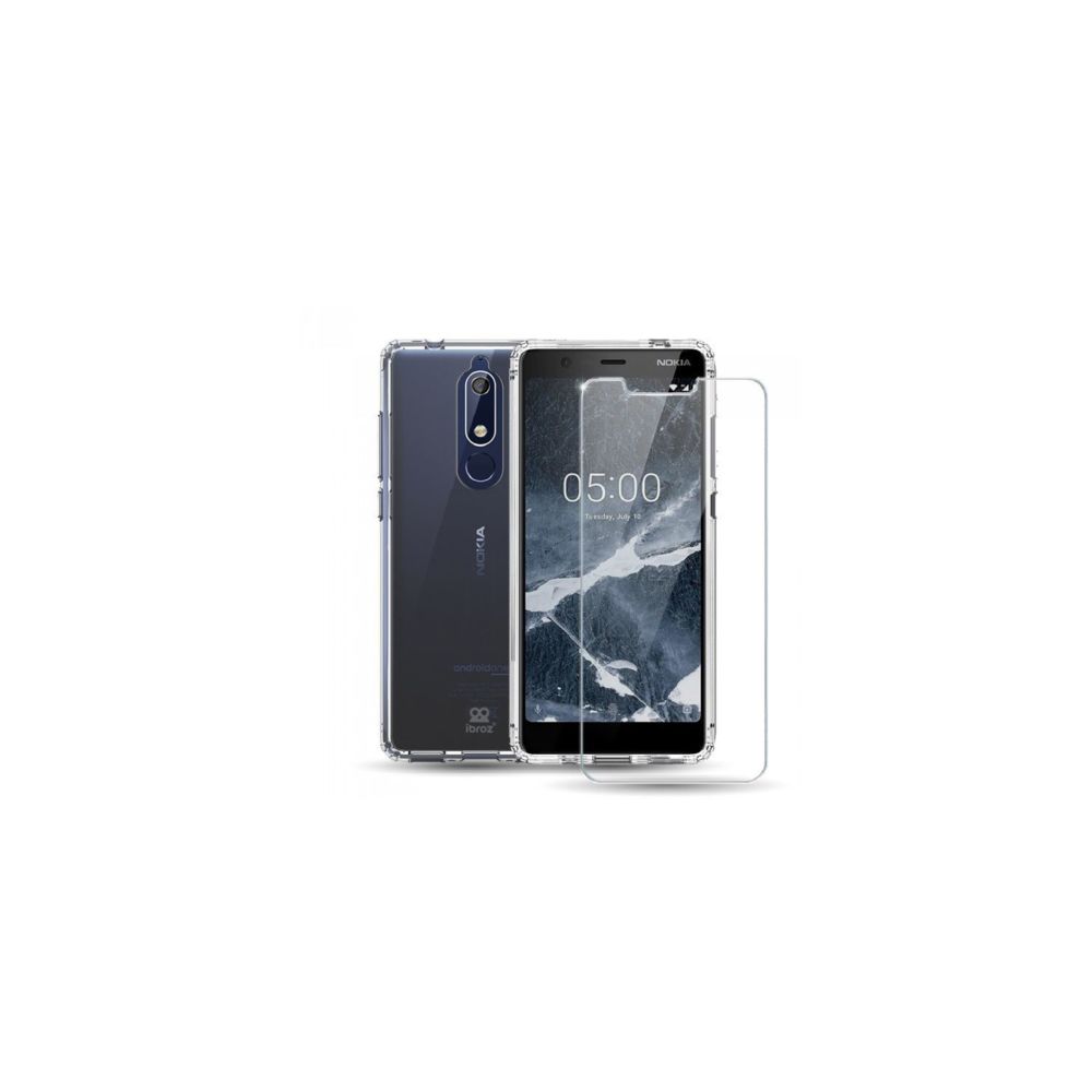 Ibroz - IBROZ Clear case et verre trempé pour Nokia 5.1 - Autres accessoires smartphone