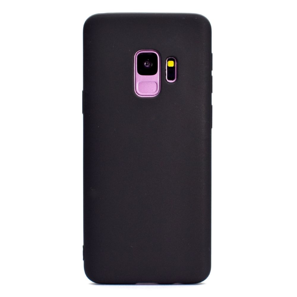 Wewoo - Coque Fine Pour Galaxy S9 + Etui en TPU Candy Color Noir - Coque, étui smartphone