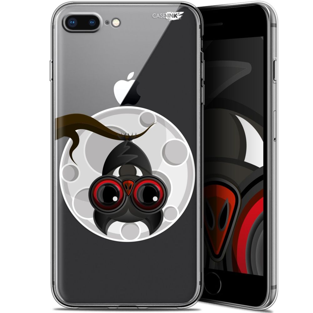 Caseink - Coque arrière Apple iPhone 7/8 Plus (4.7 ) Gel HD [ Nouvelle Collection - Souple - Antichoc - Imprimé en France] Petit Vampire - Coque, étui smartphone