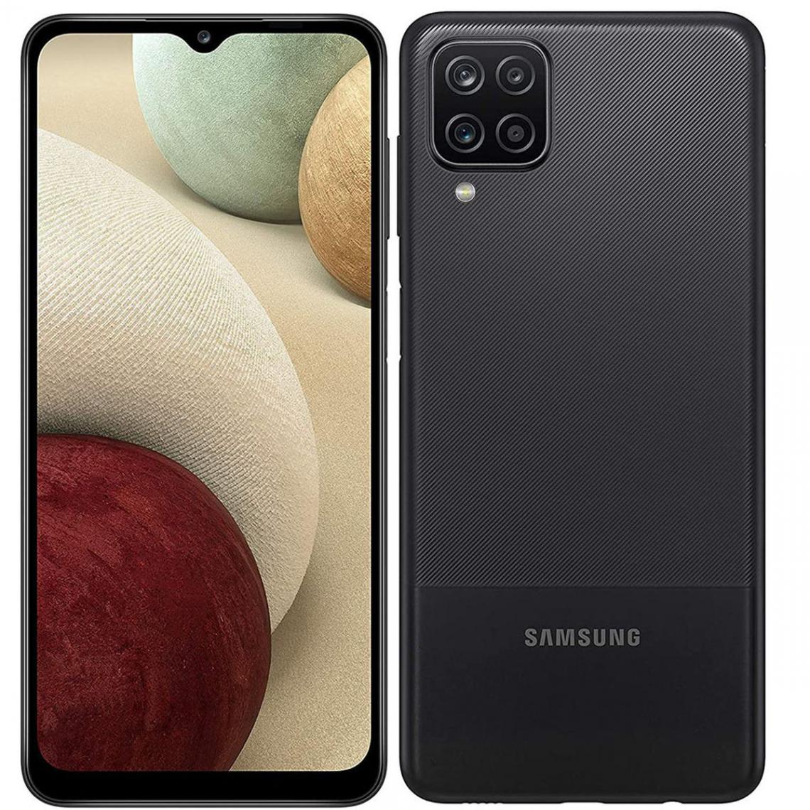 Samsung - Galaxy A12 - 64 Go - Noir - Smartphone Android