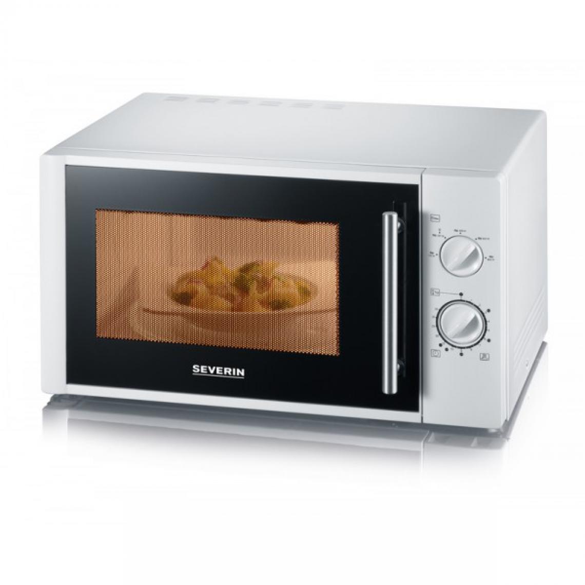 Severin - SEVERIN Micro-Ondes 28 litres blanc MW7873 - Four micro-ondes