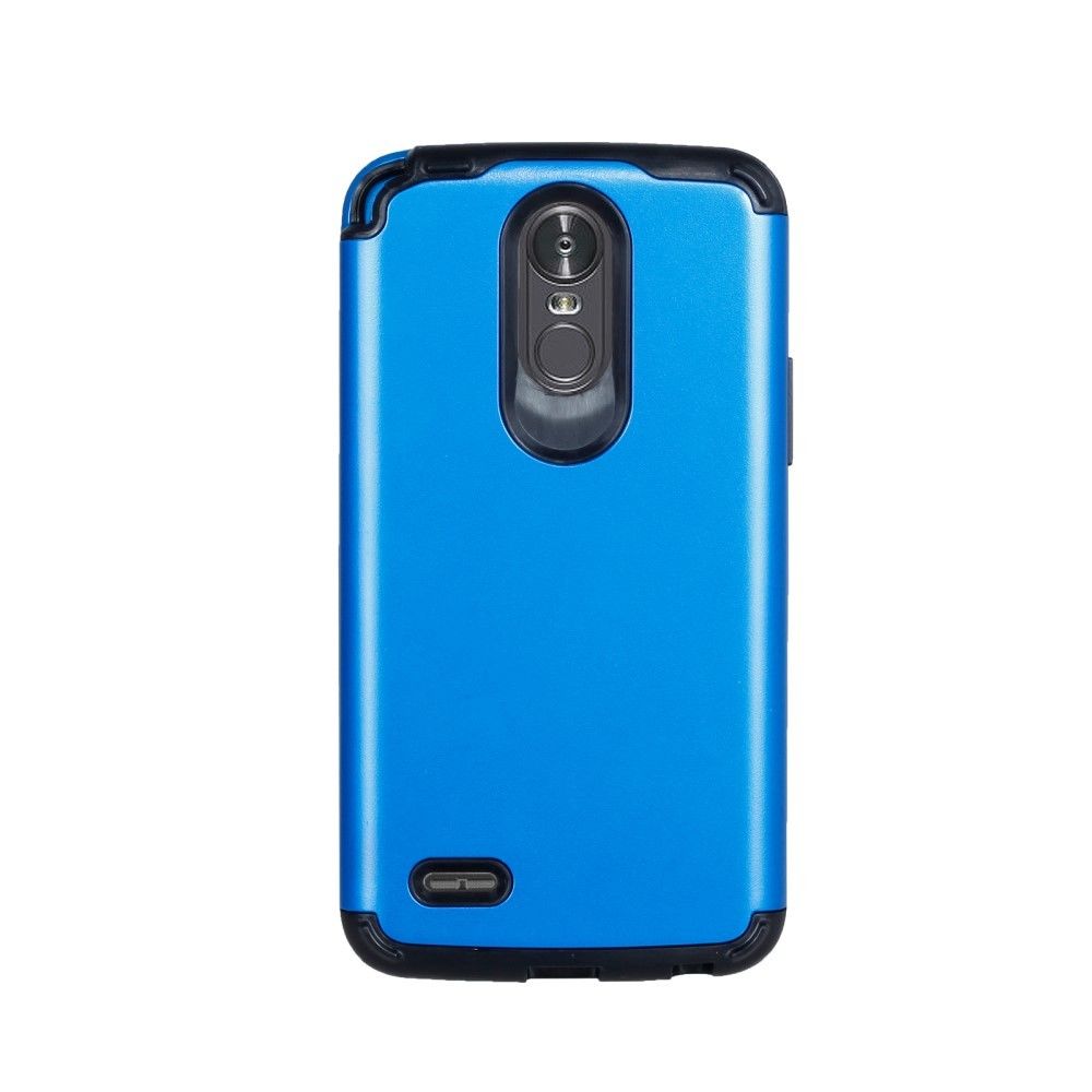 marque generique - Coque en TPU bleu foncé combo antichoc amovible pour LG Stylus 3 - Autres accessoires smartphone