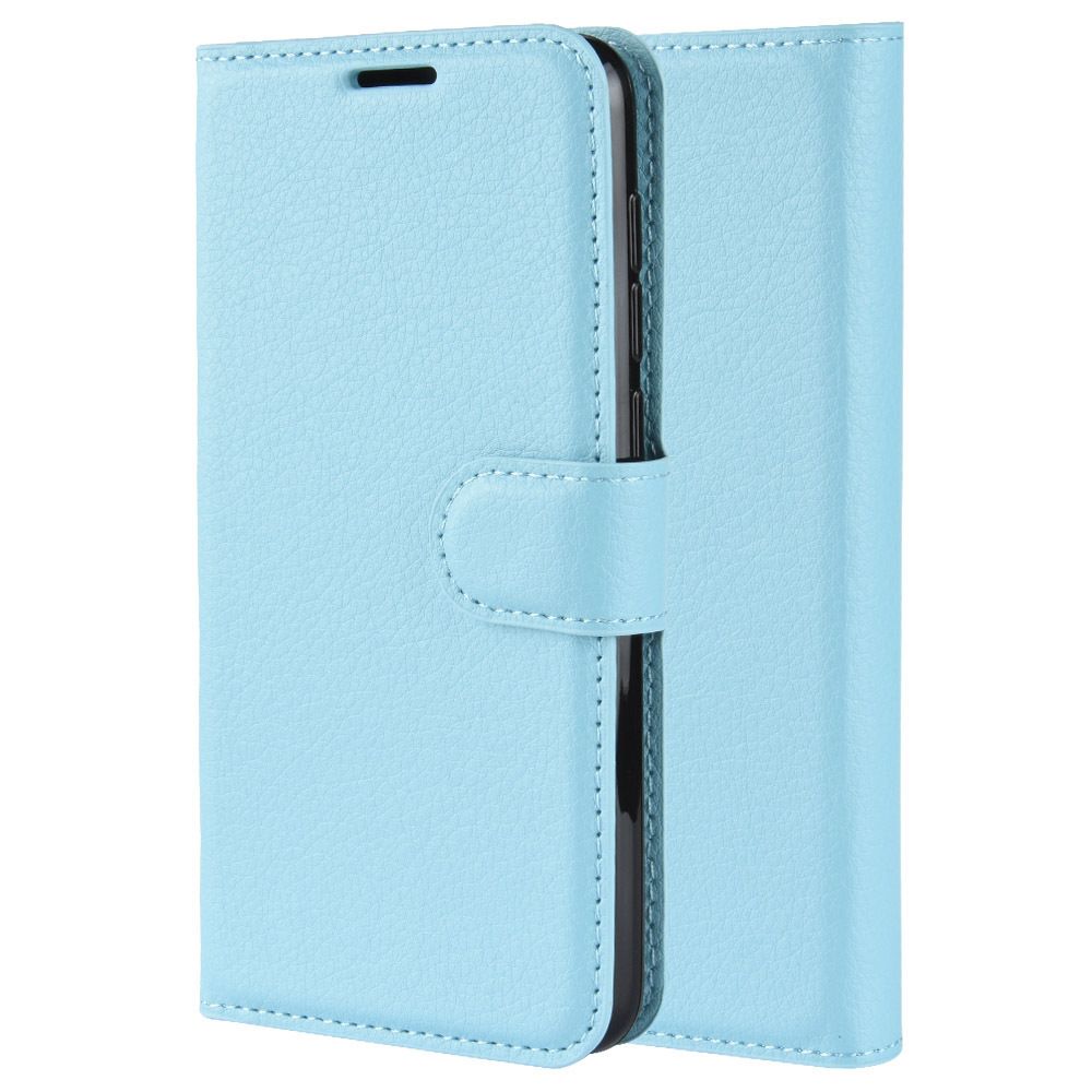 marque generique - Etui coque en cuir Folio Portefeuille anti-choc pour Redmi 7 / Redmi Y3 - Bleu - Autres accessoires smartphone