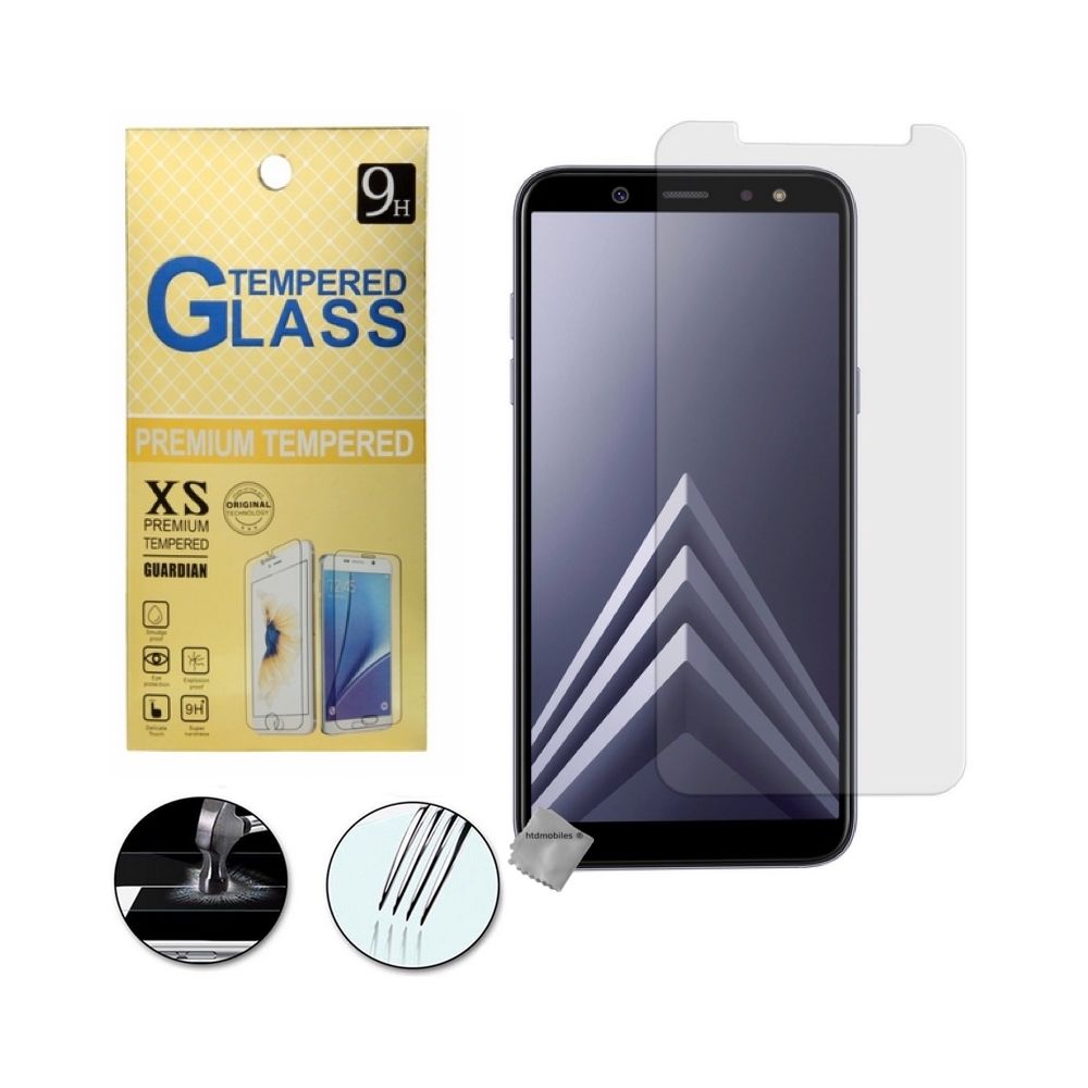 Htdmobiles - Film de protection vitre verre trempe transparent pour Samsung Galaxy A6 (2018) - Protection écran smartphone