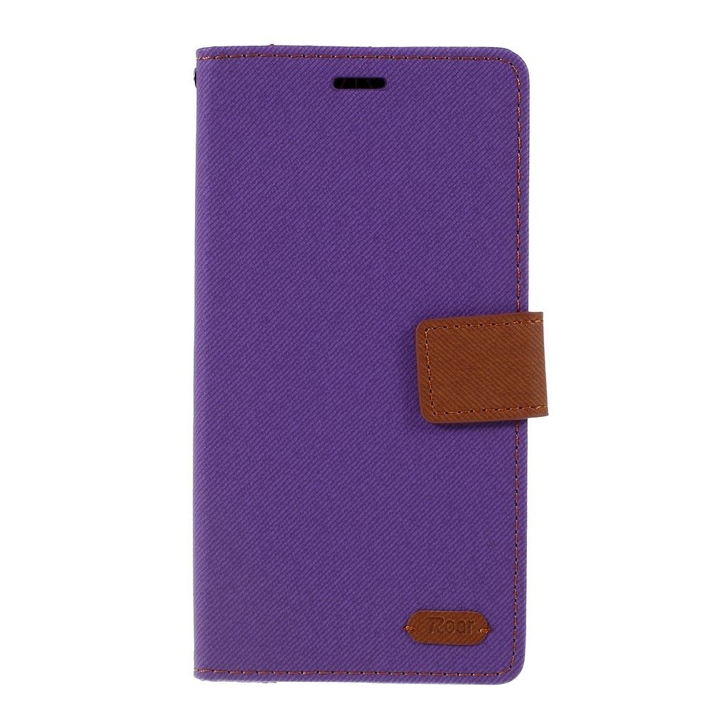 Roar - Etui en PU grain de sergé violet pour votre Apple iPhone XR 6.1 pouces (2019) - Coque, étui smartphone