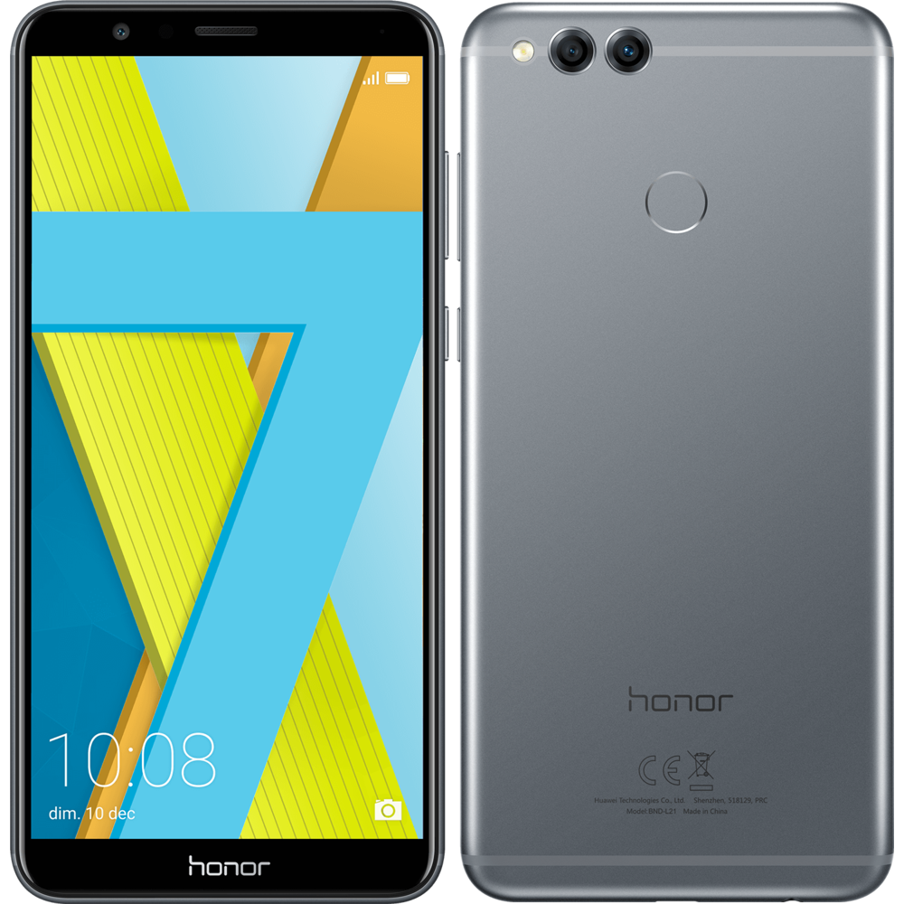 Honor - 7X - Gris - Smartphone Android
