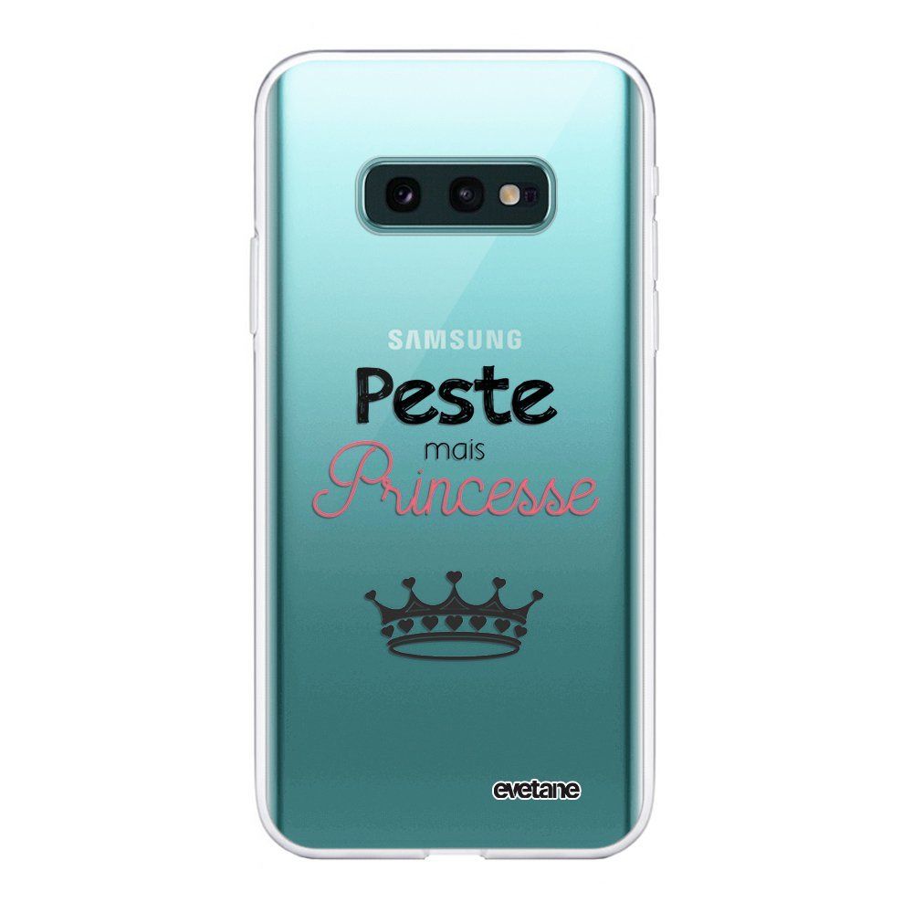Evetane - Coque Samsung Galaxy S10e 360 intégrale transparente Peste mais Princesse Ecriture Tendance Design Evetane. - Coque, étui smartphone