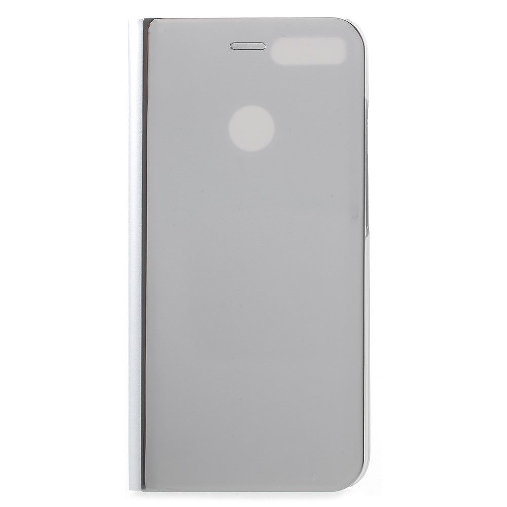 marque generique - Etui en PU voir la surface de miroir fenêtre argent pour votre Xiaomi Mi A1/Mi 5X - Autres accessoires smartphone