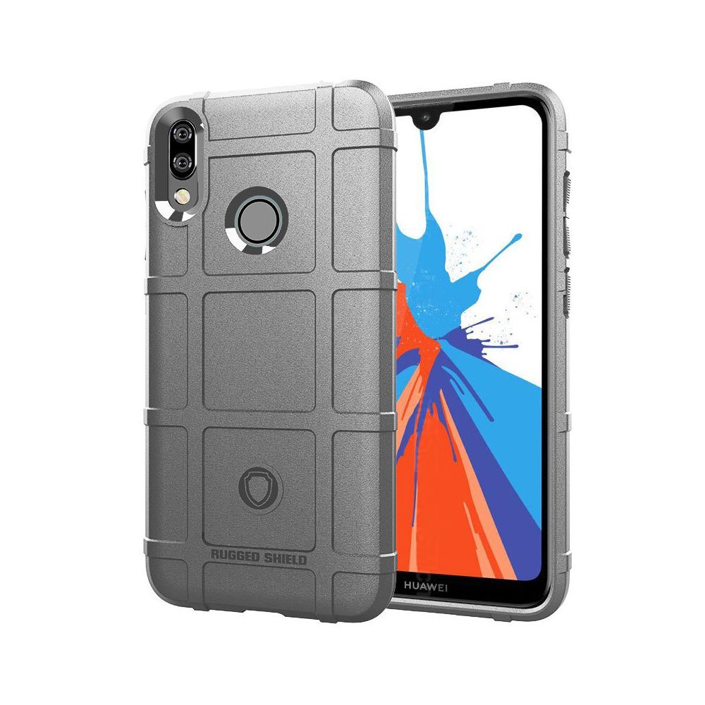 marque generique - Etui Coque de protection durable anti choc pour Huawei Y7 Prime 2019 - Gris - Autres accessoires smartphone