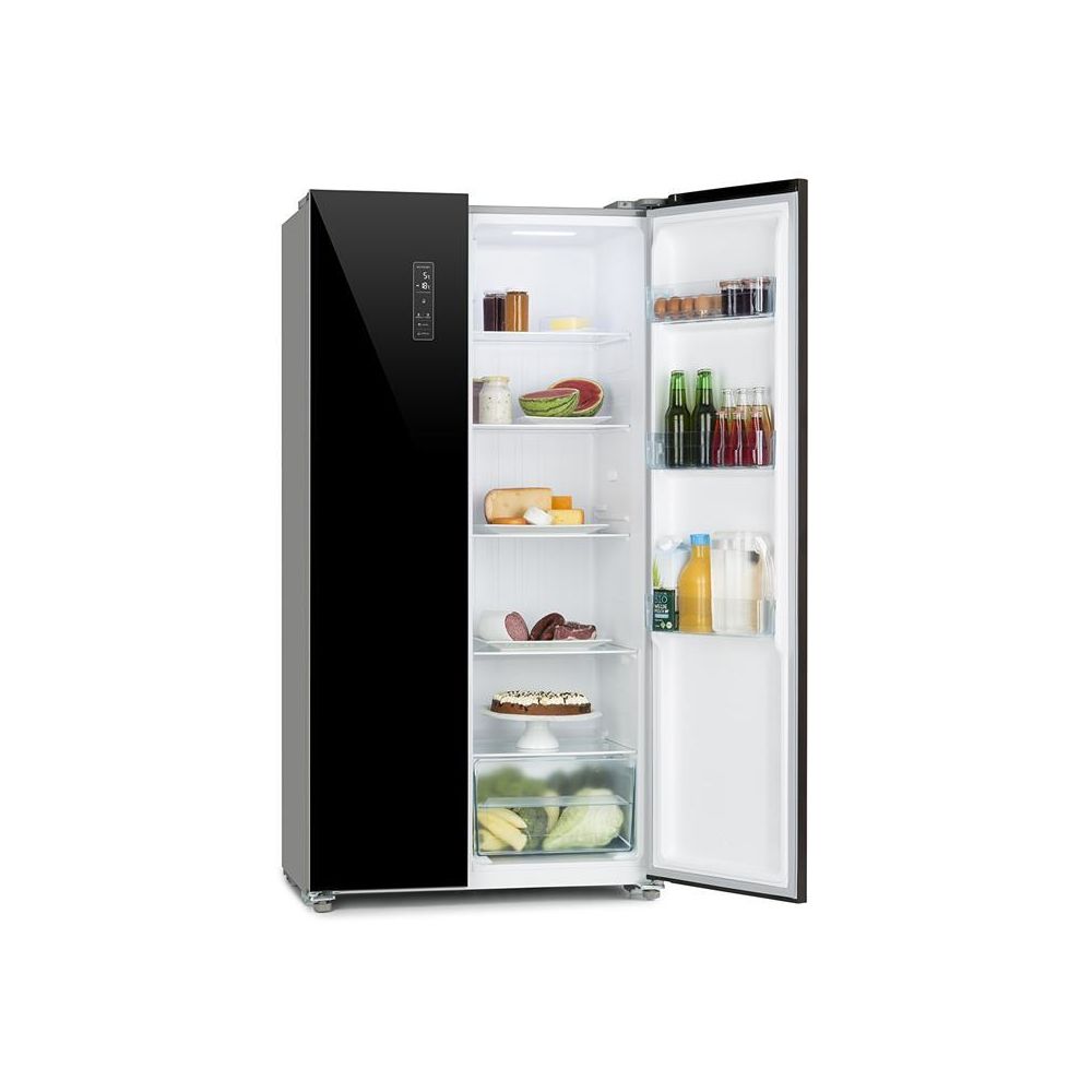 Klarstein - Refrigerateur congélateur combiné - Grand Host L - 429 litres - Noir - Réfrigérateur