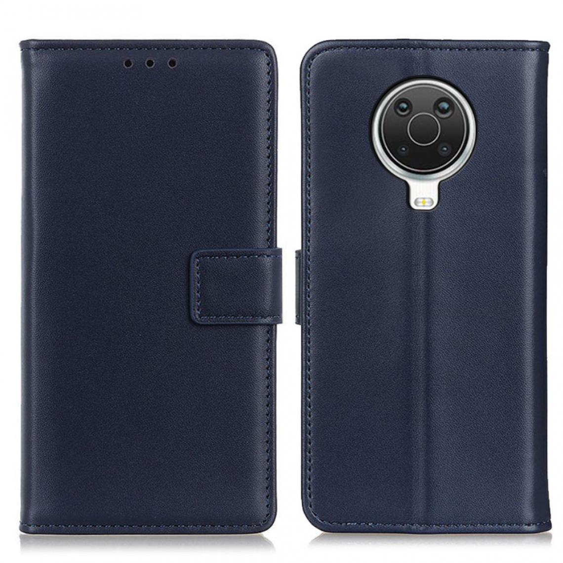 Other - Etui en PU Fermoir magnétique avec support bleu pour votre Nokia 6.3/G10/G20 - Coque, étui smartphone