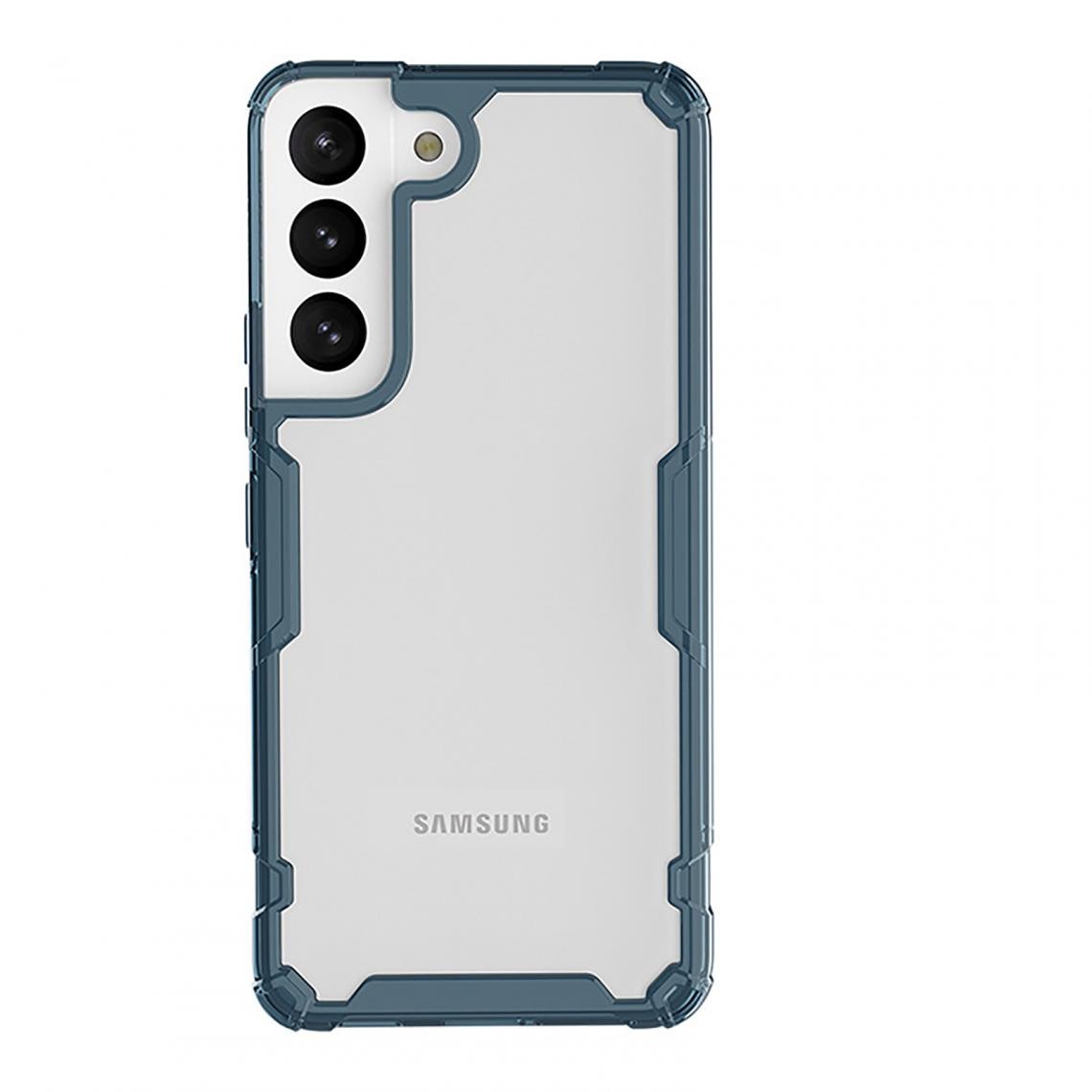 Generic - Coquecompatible Samsung S22 Bleu - Coque, étui smartphone