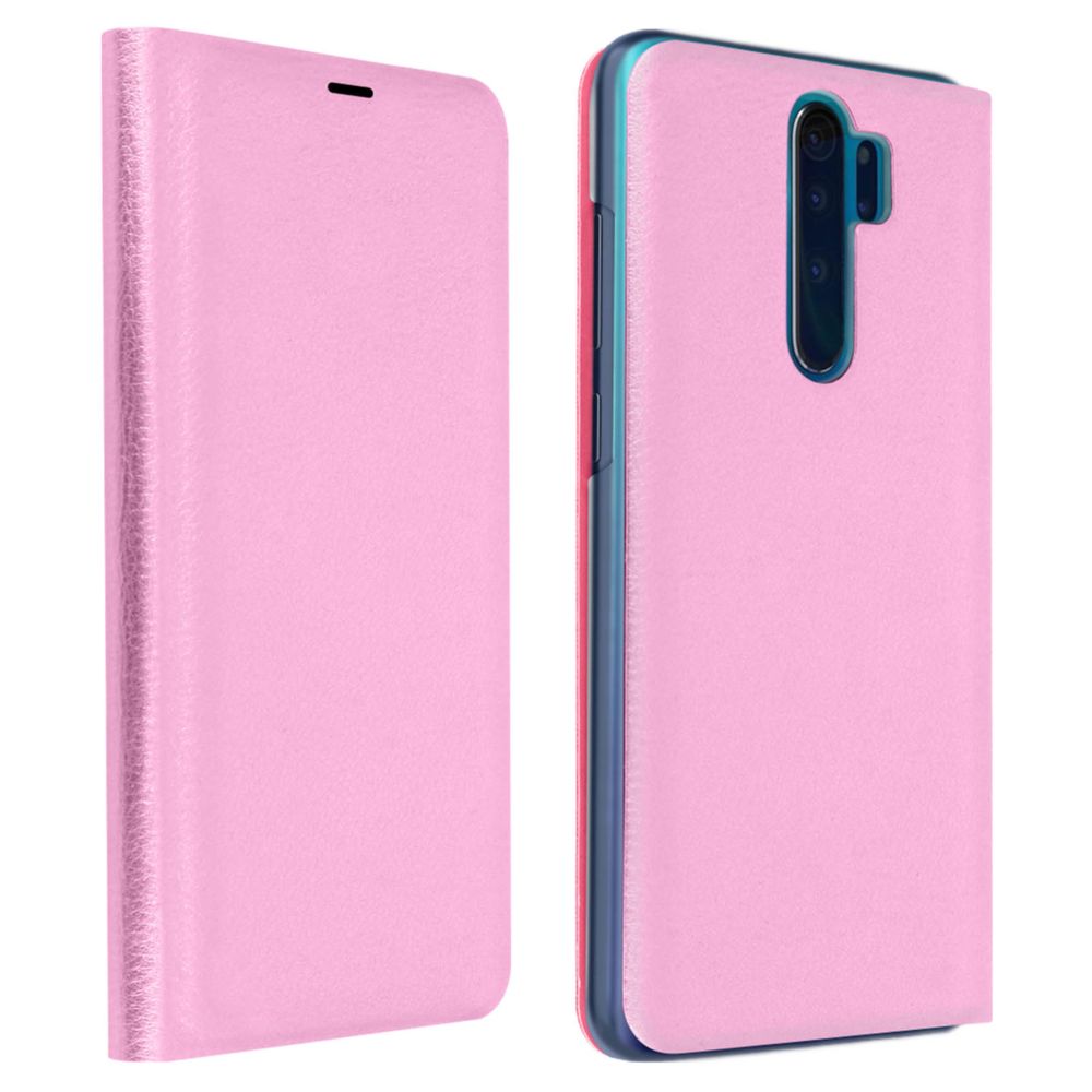 Avizar - Housse Xiaomi Redmi Note 8 Pro Étui Folio à Clapet Porte-carte rose - Coque, étui smartphone
