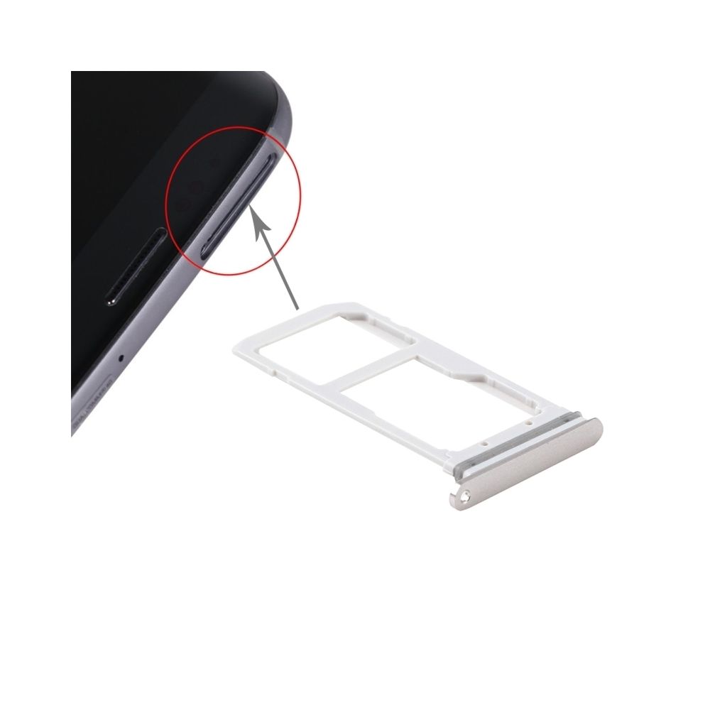 Wewoo - Tiroir de Carte SIM or pour le porte-cartes Samsung Galaxy S7 / G930 1 x SIM + 1x SD pièce détachée - Autres accessoires smartphone