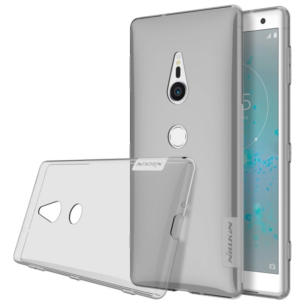 marque generique - Coque en TPU 0.6mm nature soft grey pour Sony Xperia XZ2 - Autres accessoires smartphone