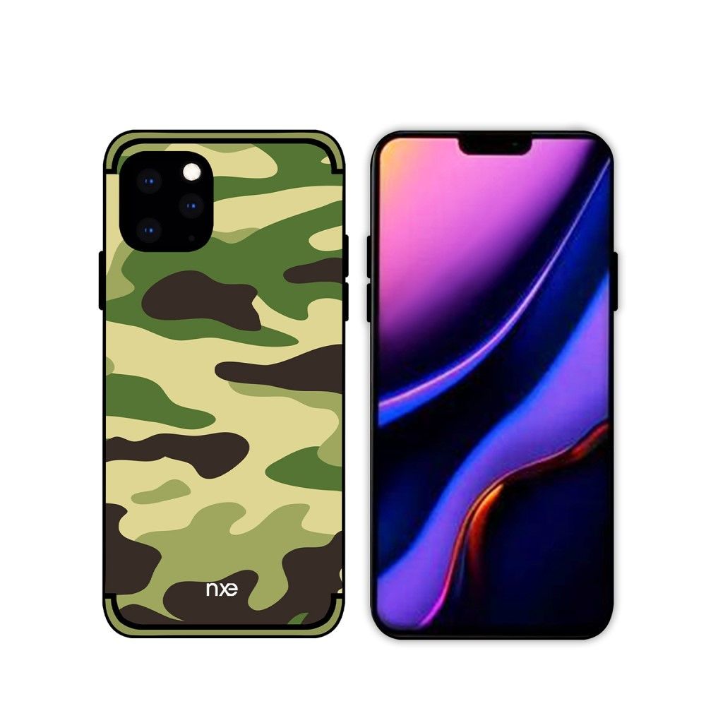 Nxe - Coque en TPU camouflage combo vert clair pour votre Apple iPhone XS Max 6.5 pouces - Coque, étui smartphone