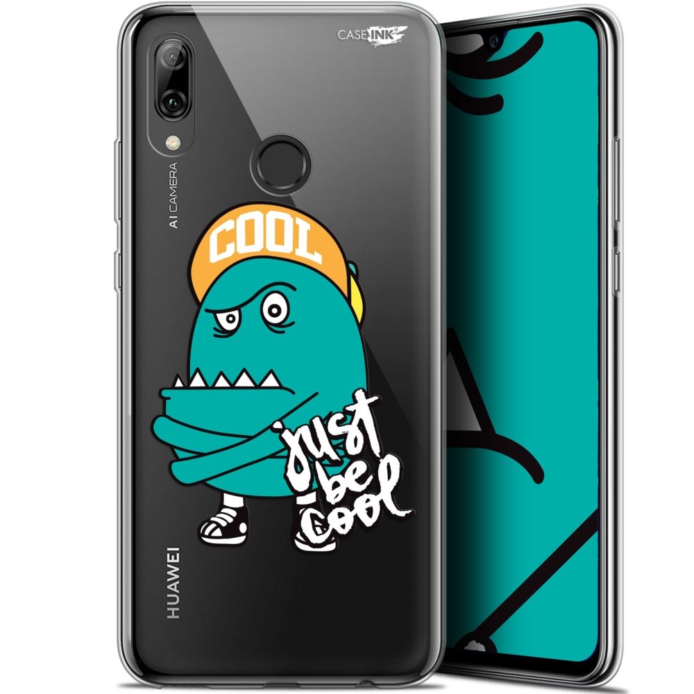 Caseink - Coque arrière Pour Huawei P Smart 2019 (6.21 ) Crystal Gel HD [ Nouvelle Collection - Souple - Antichoc - Imprimé en France] Be Cool - Coque, étui smartphone