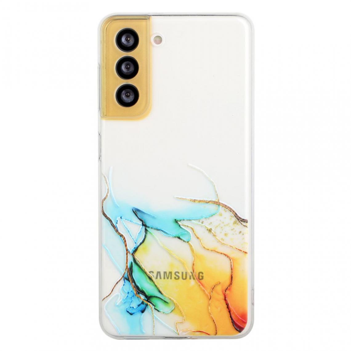 Other - Coque en TPU Motif d'ouverture de trou précis en marbre souple style C pour votre Samsung Galaxy S21 5G - Coque, étui smartphone