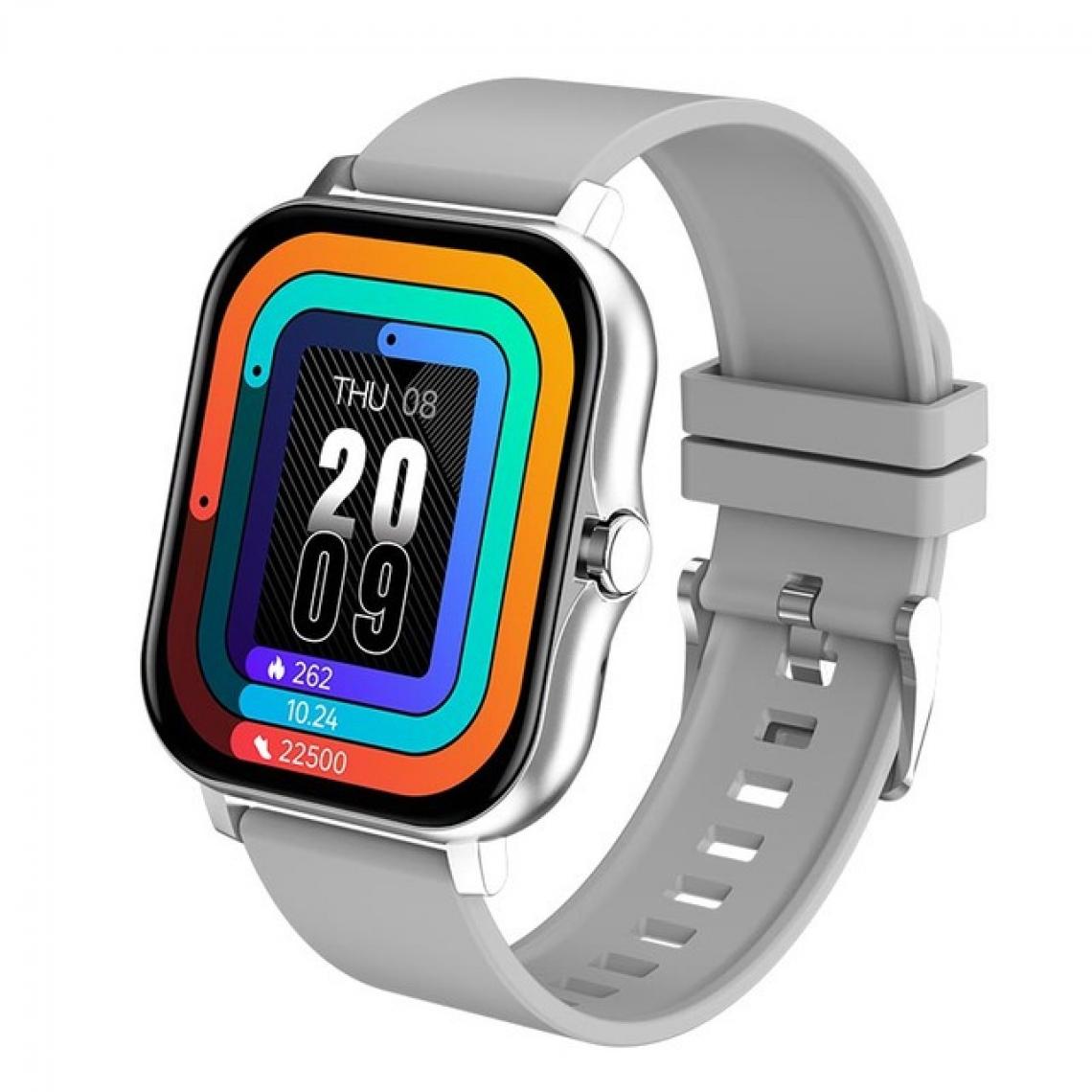 Generic - Montre connecté Femme Touch Sport montre intelligente hommes femmes fréquence cardiaque Fitness Tracker Bluetooth appel Smartwatch montre-bracelet - Montre connectée