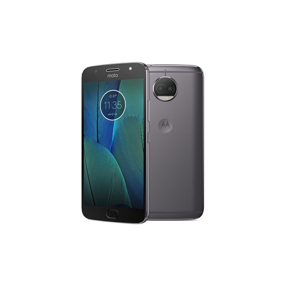 Motorola - Motorola Moto G5s Plus Gris Dual SIM - Smartphone Android