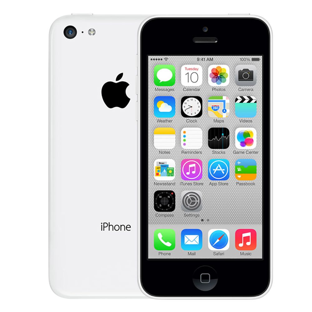 Apple - iPhone 5C 32 Go - Reconditionné à neuf (Grade A+) - Blanc - iPhone